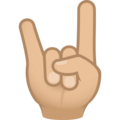 Sign Of The Horns Emoji Joypixels