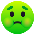 Nauseated Face Emoji Joypixels