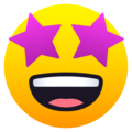Star Struck Emoji Joypixels