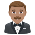 Man In Tuxedo Emoji Joypixels