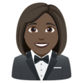 Woman In Tuxedo Emoji Joypixels