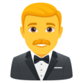Man In Tuxedo Emoji Joypixels