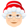 Mrs Claus Emoji Joypixels