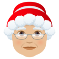 Mrs Claus Emoji Joypixels