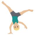 Man Cartwheeling Emoji Joypixels