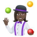 Woman Juggling Emoji Joypixels