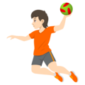 Person Playing Handball Emoji Joypixels