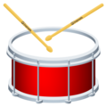 Drum Emoji Joypixels