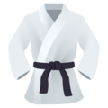Martial Arts Uniform Emoji Joypixels