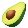 Avocado Emoji Joypixels