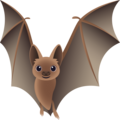 Bat Emoji Joypixels