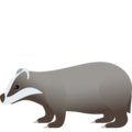 Badger Emoji Joypixels