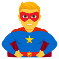 Man Superhero Emoji Joypixels