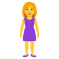 Woman Standing Emoji Joypixels