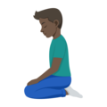 Man Kneeling Emoji Joypixels