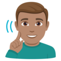 Deaf Man Emoji Joypixels