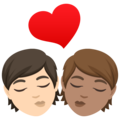 Kiss Emoji Joypixels