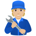 Mechanic Emoji Joypixels