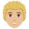 Person Curly Hair Emoji Joypixels