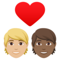 Couple With Heart Emoji Joypixels