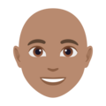 Person Bald Emoji Joypixels