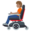 Person In Motorized Wheelchair Emoji Joypixels