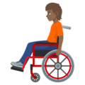 Person In Manual Wheelchair Emoji Joypixels