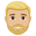 Man Beard Emoji Joypixels