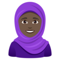 Person With Headscarf Emoji Joypixels