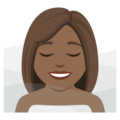 Woman In Steamy Room Emoji Joypixels