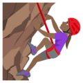 Woman Climbing Emoji Joypixels