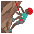 Man Climbing Emoji Joypixels