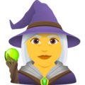 Woman Mage Emoji Joypixels