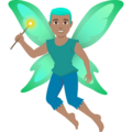 Man Fairy Emoji Joypixels
