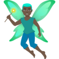 Man Fairy Emoji Joypixels