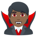 Vampire Emoji Joypixels