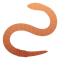 Worm Emoji Joypixels