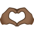 Heart Hands Emoji Joypixels