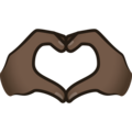 Heart Hands Emoji Joypixels