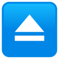 Eject Button Emoji Joypixels
