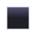 Black Medium Small Square Emoji Joypixels