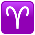Aries Emoji Joypixels