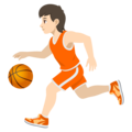 Person Bouncing Ball Emoji Joypixels