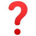 Question Mark Emoji Joypixels