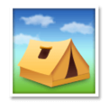 Tent Emoji Lg