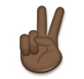 Victory Hand Emoji Lg
