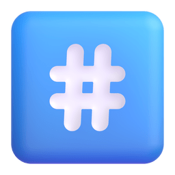 Keycap Number Sign Emoji Microsoft-teams