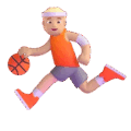 Person Bouncing Ball Emoji Microsoft-teams