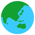 Globe Showing Asia Australia Emoji Mozilla