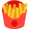 French Fries Emoji Mozilla
